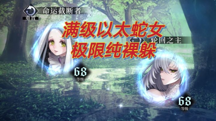 新蛇女以太-满级耶梦加得-妮蔻极限裸躲通关示范截图