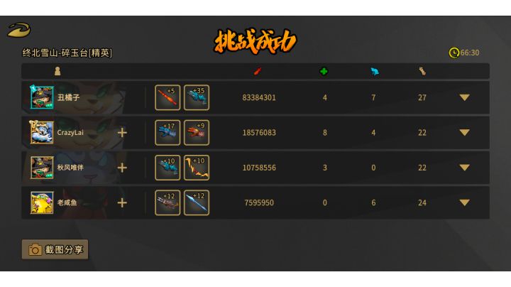 版本答案8300万太子。截图