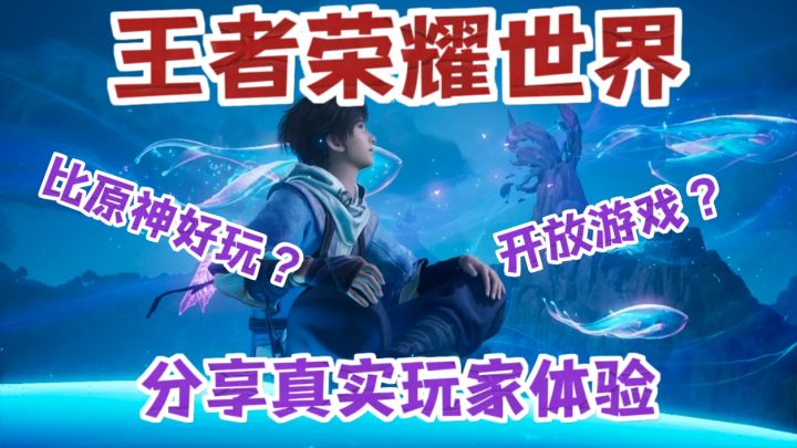 王者荣耀世界，高自由度动作探索游戏截图