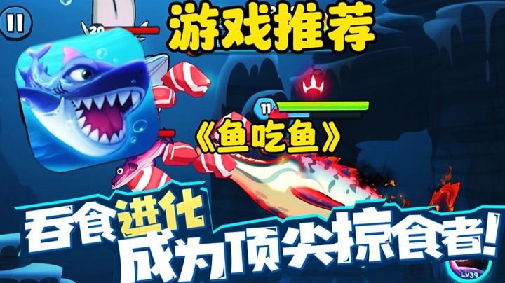 【游戏推荐】鱼吃鱼:还记得小时候和朋友一起玩的大鱼吃小鱼吗?截图