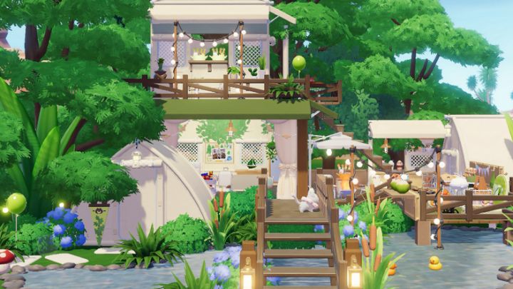 心动小镇⛺春野踏青露营地搭建教程截图