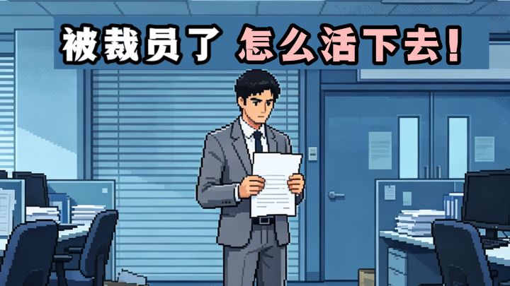 狠狠破防，被裁员失业的日子，好真实❗️截图