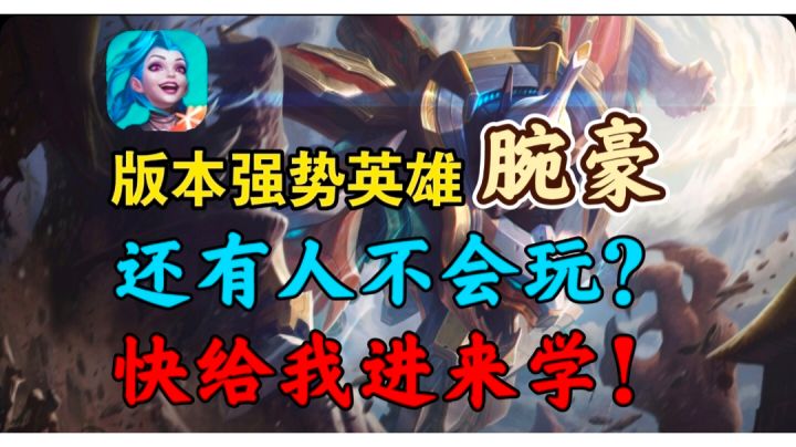 【LOL手游】腕豪“教科书式”教学。截图