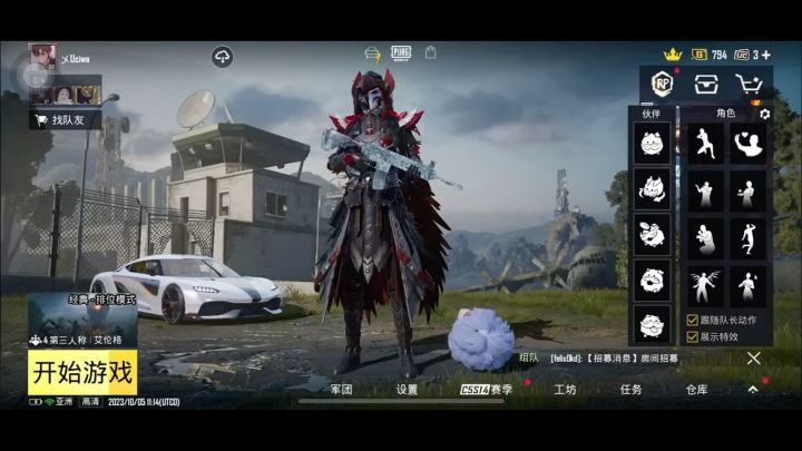 pubg手游极品皮肤号截图