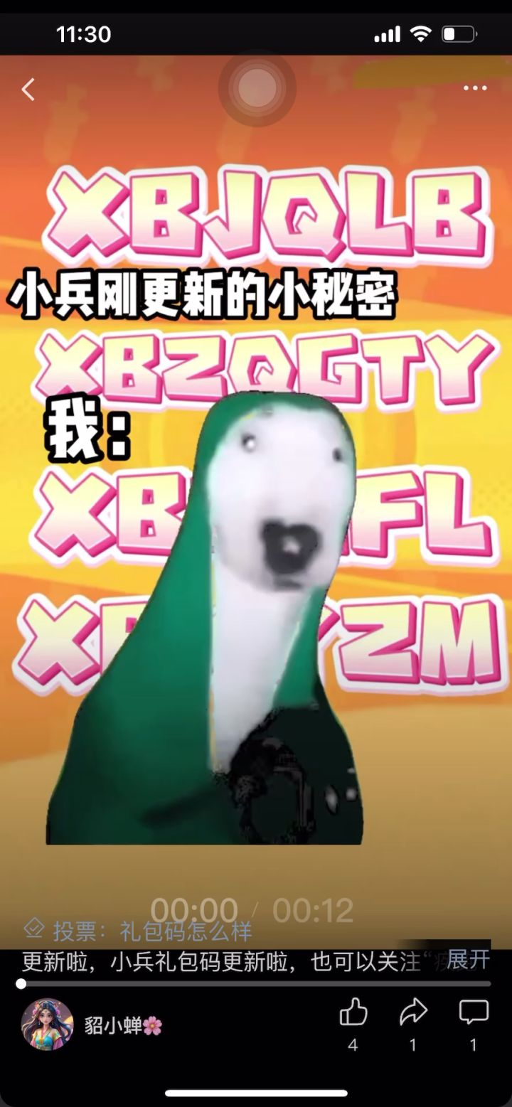 礼包码更新截图