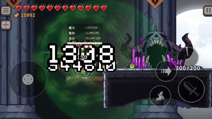 无灯10毒守护者1200万秒伤！高速叠毒，没技巧全是攻击力。截图