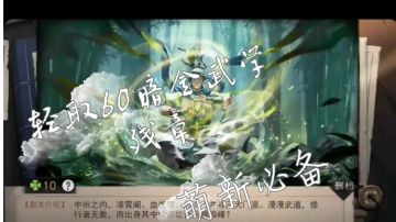 武炼巅峰难4低练度豪取60暗金残章 吊打掌门