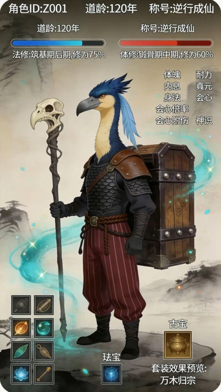 小鸟修仙截图