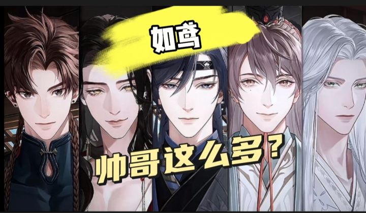 什么什么如鸢帅哥这么多?!截图