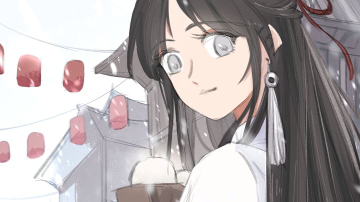 和姐妹一起画了个女鹅！！截图