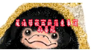 魔法学校萌新注意事项科普版