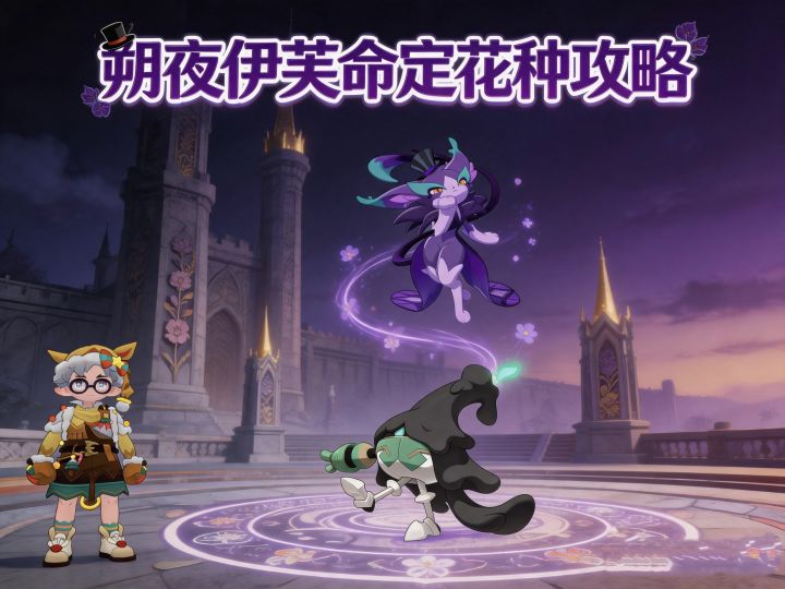 洛克王国世界｜朔夜伊芙命定花种保姆级攻略截图