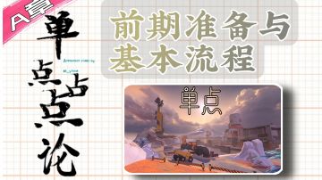 《单点占点论》①前期准备与基本流程 『Part A』(重装上阵)
