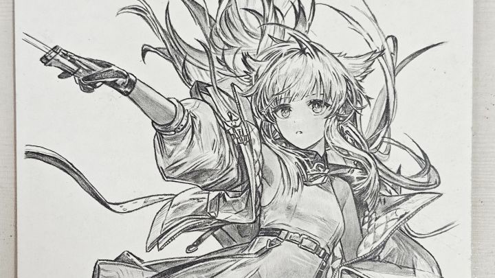 [手绘过程]佩丽卡(立绘)截图