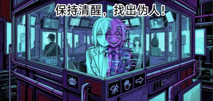 【伪人 微恐怖】成为保安,阻止伪人进入社区!避免同化!截图