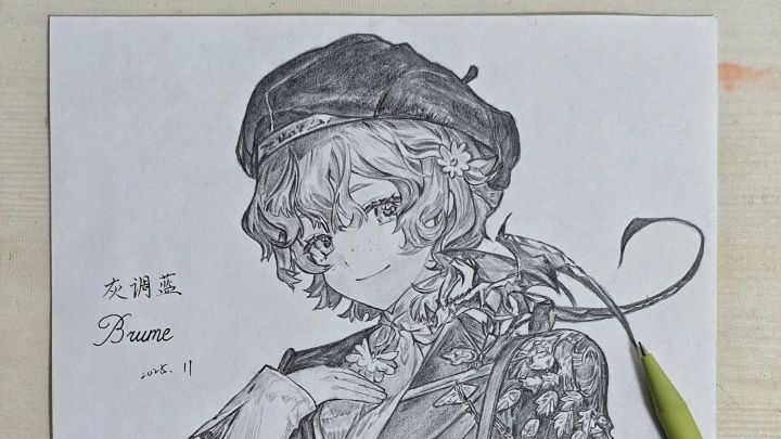 [手绘过程]灰调蓝(洞悉二·L2D)截图