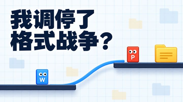 我调停了格式战争?画线解谜让它们建立沟通!截图