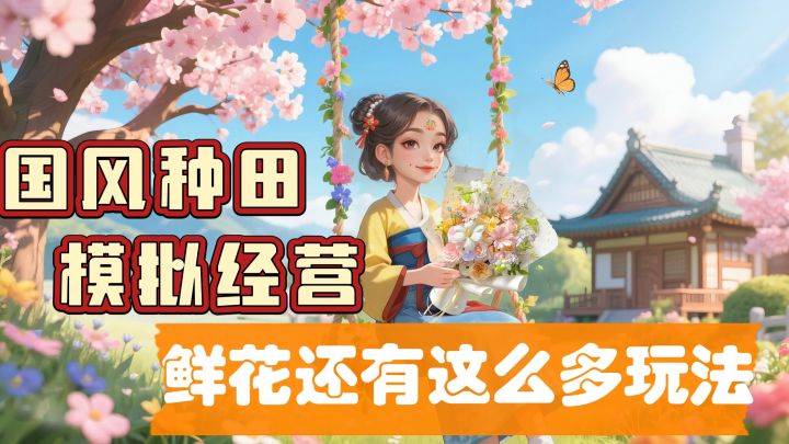 国风种田，模拟休闲，鲜花还有这么多玩法？截图