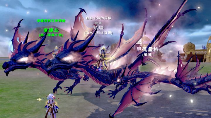 寒冬版本全新boss_尼德霍格黑龙坐骑截图
