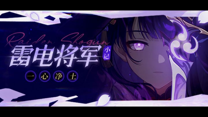 《原神》雷电将军抽卡动画截图