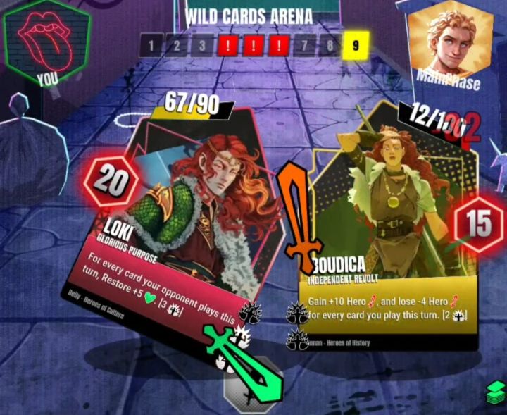 Wild Cards:洛基!你这样子无法打动我呀!截图