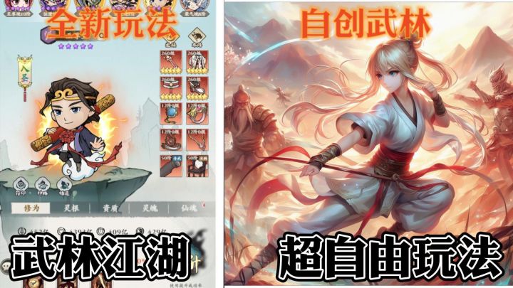 超自由玩法的游戏，你不想尝试一下嘛截图