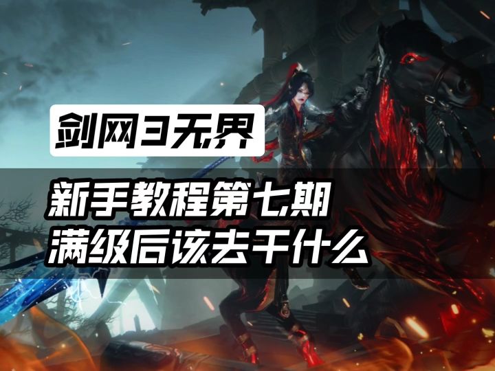 剑网3无界满级后该去干什么!截图