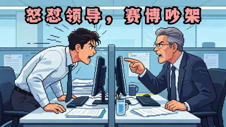什么❓️可以在线怒怼画饼领导了❗️截图