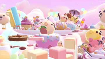 冰淇淋王国里的跑酷图‼️快来清凉一夏🌊