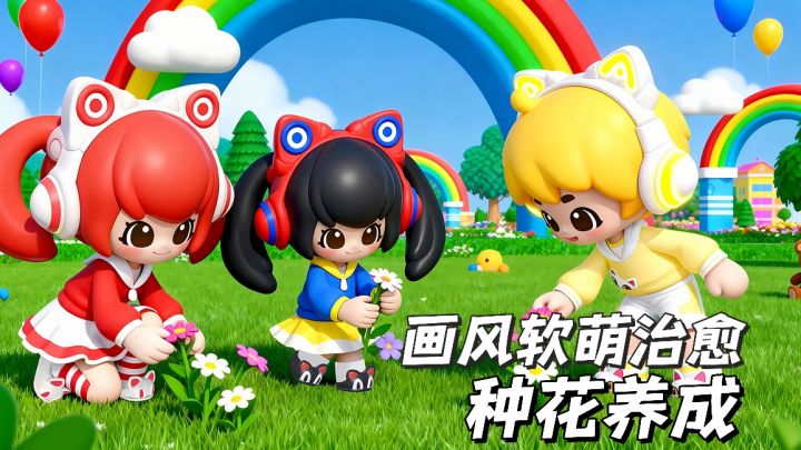“我不是花神”这款游戏让我有种在天堂种花的感觉!截图