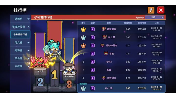 0氪新木法小成,终于刮破240小秘境啦截图