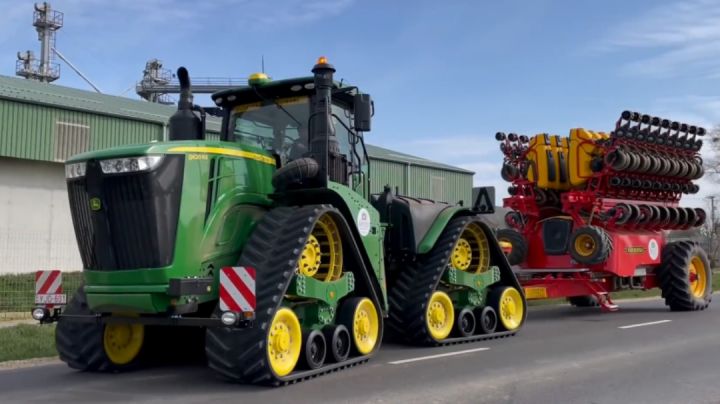 ［实车鉴赏］约翰迪尔（John Deere）9620RX铰接式拖拉机截图