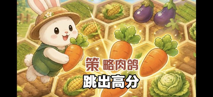 跳跃完成目标得高分,小农场也有大智慧🐰截图