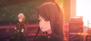 全员纯黑色礼服；拔锚演出MV