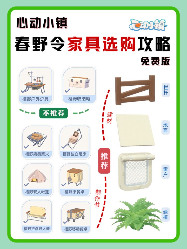 春野令免费家具怎么选?截图