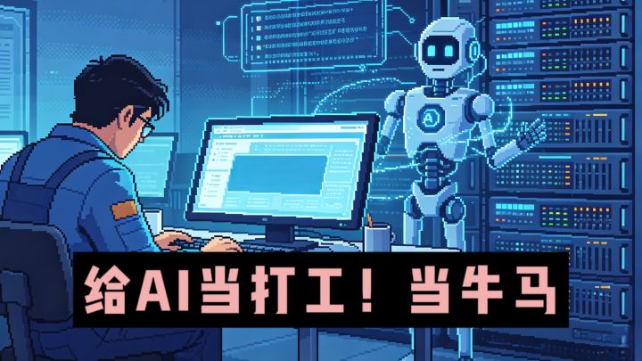 什么❓️给AI打工，帮它不停生成 Token❗️截图