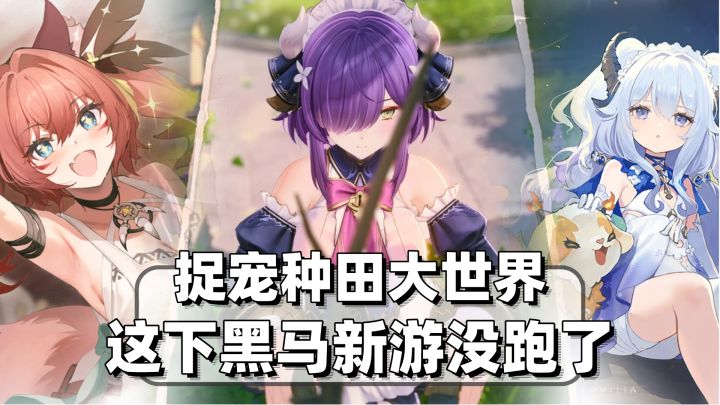 大世界+自由战斗+捉宠种田❗这才是奇幻大世界应该有的样子❗截图