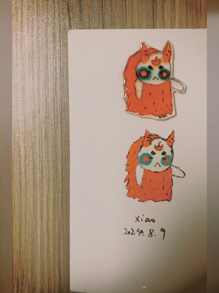 桃源深处有人家 | 萝卜冰箱贴~截图