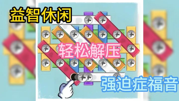 《打螺丝达人》益智休闲游戏!不用进厂,就能体验打螺丝的乐趣!截图