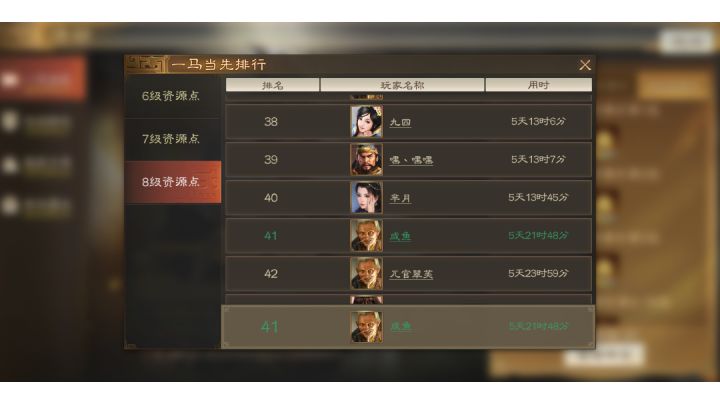 平民玩家5天开8级地思路截图