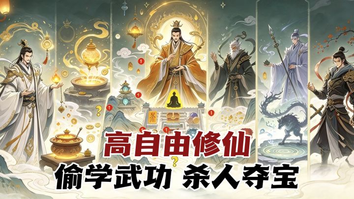 修仙太难?我直接嗑(丹)药上元婴!截图