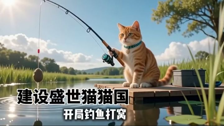 开局手动钓鱼打窝❓宏观调控建设盛世猫国❗️截图