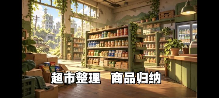 开局超市垃圾堆❗变身AAA超市理货员,整理归纳超市商品❗截图