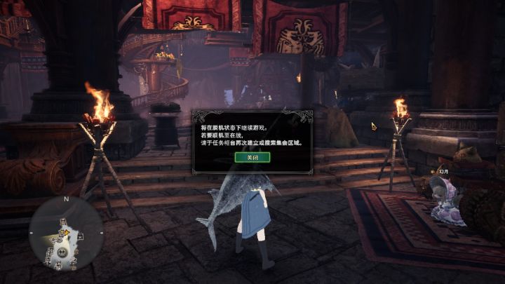 三足鸡vs大剑虾，3台截图
