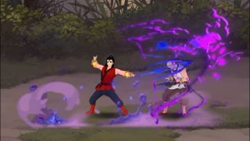 请欣赏小母牛表演倒爬杆