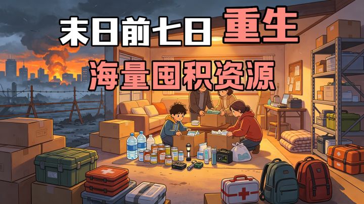 中彩票+末日前七日重生❗各种物资就是“买买买”❗末日反差生存！截图