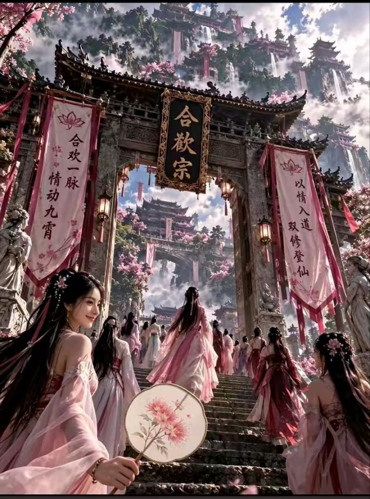 太怀念,当年在宗门与故人相逢游玩的日子截图