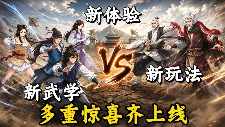 新武学、新玩法、新体验、多重惊喜,萌新启程,老玩家速回坑!截图
