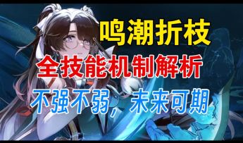 我为什么不建议大家抽折枝？鸣潮折枝角色全面解析，建议等1.3