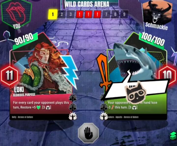 Wild Cards:洛基!好不容易遇到的真人局呢~截图